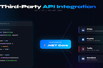 integrate payment gateway and financial modules with azure