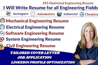 professional engineering resume writing, ats optimized resumes for all engineers