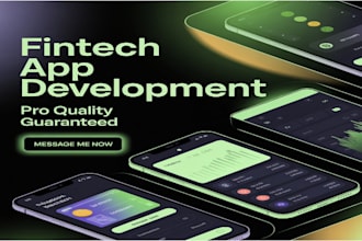 develop a secure fintech, banking, payment or crypto wallet app