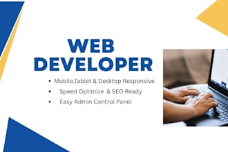 create a professional and responsive wordpress website