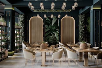 commercial buildings interior designs office,cafe,restaurant