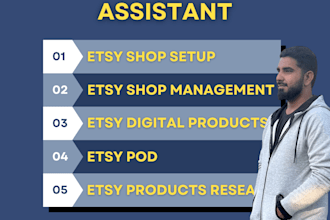 be your etsy virtual assistant