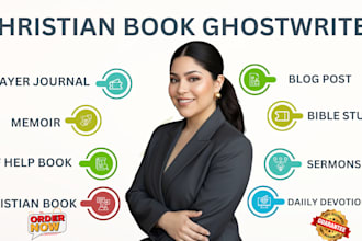 write christian articles and ghostwrite your books, ebooks, devotionals, journal
