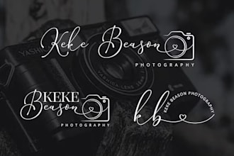 design photography watermark or signature logo