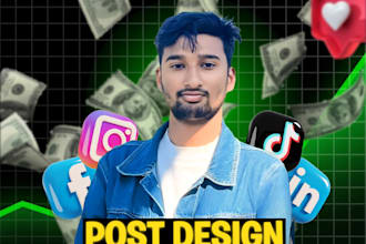 do social media facebook ads post, instagram post design
