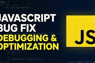 debug, fix, and optimize your javascript react or node code