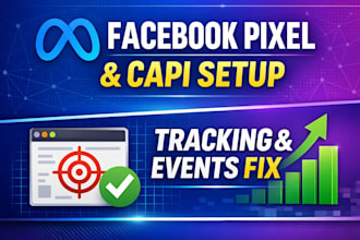 setup and fix facebook pixel and meta capi for accurate ads tracking