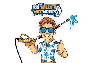 makes swimming pool, pool cleaning logo design