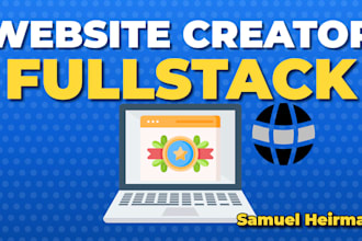 modern website or web app with secure backend
