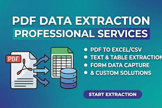 do text and data extraction from pdf files