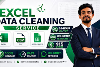 do excel data cleaning formatting CSV google sheets cleanup
