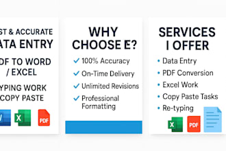 do fast and reliable data entry