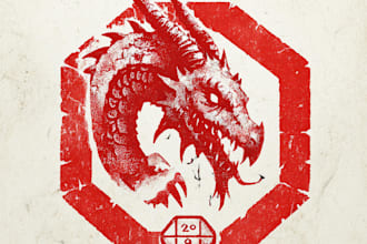 create an fantasy rpg logo dnd image for you