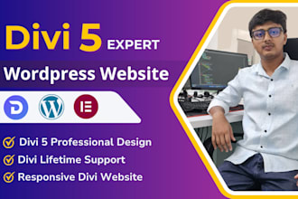 build divi 5 wordpress websites with premium divi theme customization