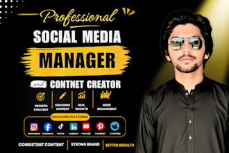 be your professional social media marketing manager