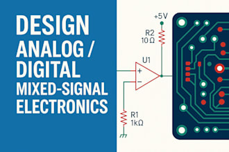 design analog, digital and mixed signal electronics