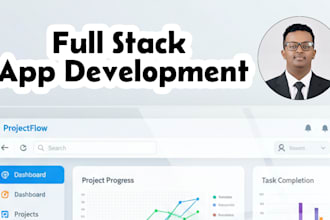 deliver a complete full stack app