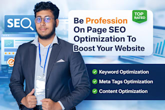 be profession on page seo optimization to boost your website
