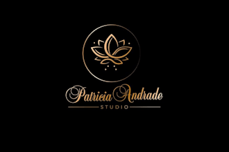 make floral feminine shop flower wedding logo design