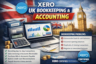 do xero bookkeeping, accounting and bank reconciliation