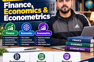 be tutor of finance, economics and econometrics