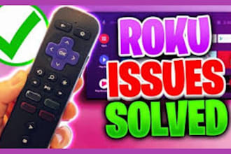 fix or update any issue in your roku channel