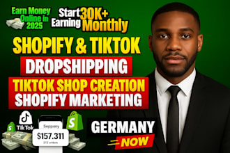 setup germany tik tok shop german tiktok shop drop shipping shop manager