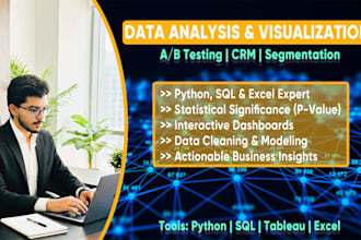do data analysis for ab testing and customer segmentation