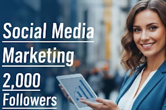 be your twitter or linkedin social media manager
