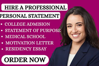 proofread and edit college, graduate MBA medical school personal statement