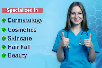 write a skincare, dermatology and cosmetics articles or blog post