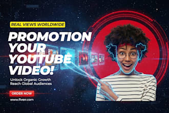 make youtube video promotion and grow your video