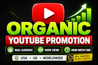 do organic youtube video promotion channel monetization target video promotion