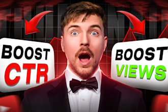 design gaming thumbnail and eye catchy thumbnail for youtube video and streaming