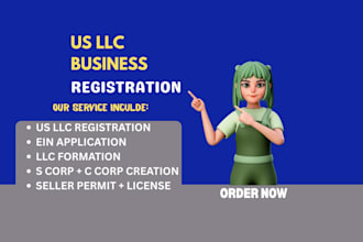 do us llc registration, llc formation, s corp, or c corp, wyoming llc, ein, itin