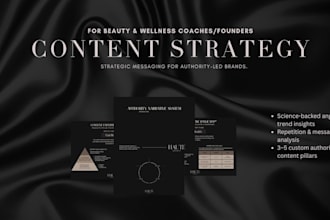 create expert beauty and wellness content strategies