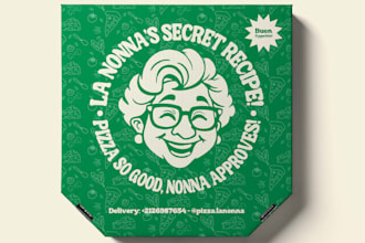 design a mascot logo for your restaurant or food brand