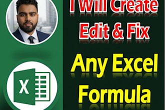 create and fix any excel formula