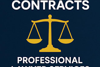 draft a legal contracts and affidavit