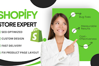fix shopify product page layout, display issues, broken sections and cta buttons