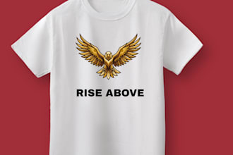design a custom creative t shirt for your brand