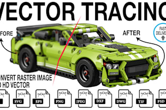 design custom car vector artwork
