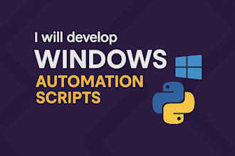 create custom python scripts, automation tools
