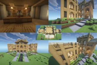 create custom minecraft house build creative medieval map skin texture builders