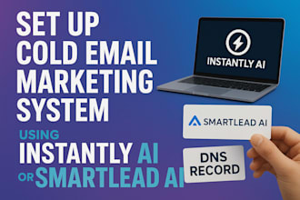 set up instantly ai manage smartlead ai for cold outreach cold email marketing
