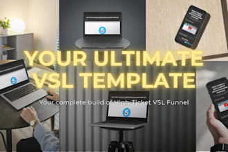 provide high converting vsl funnel templates for systeme io