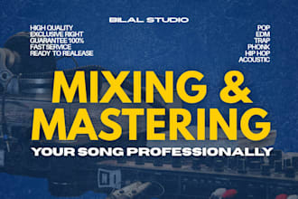 mixing and mastering your song professionally