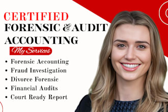 do forensic accounting report, litigation support, fraud detection, court report