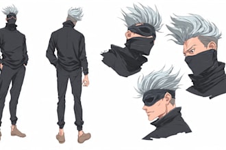 do an anime or comic character