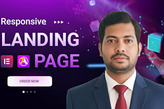 professional landing page design